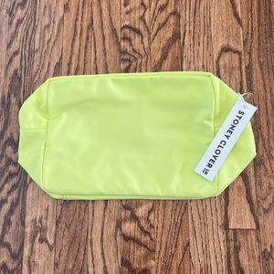 Stoney Clover Lane Large Lime Pouch with Inside Pocket BNWT